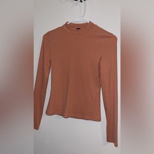 Pack of Shein Mock Neck tops Size S (purple, black, coral pink)